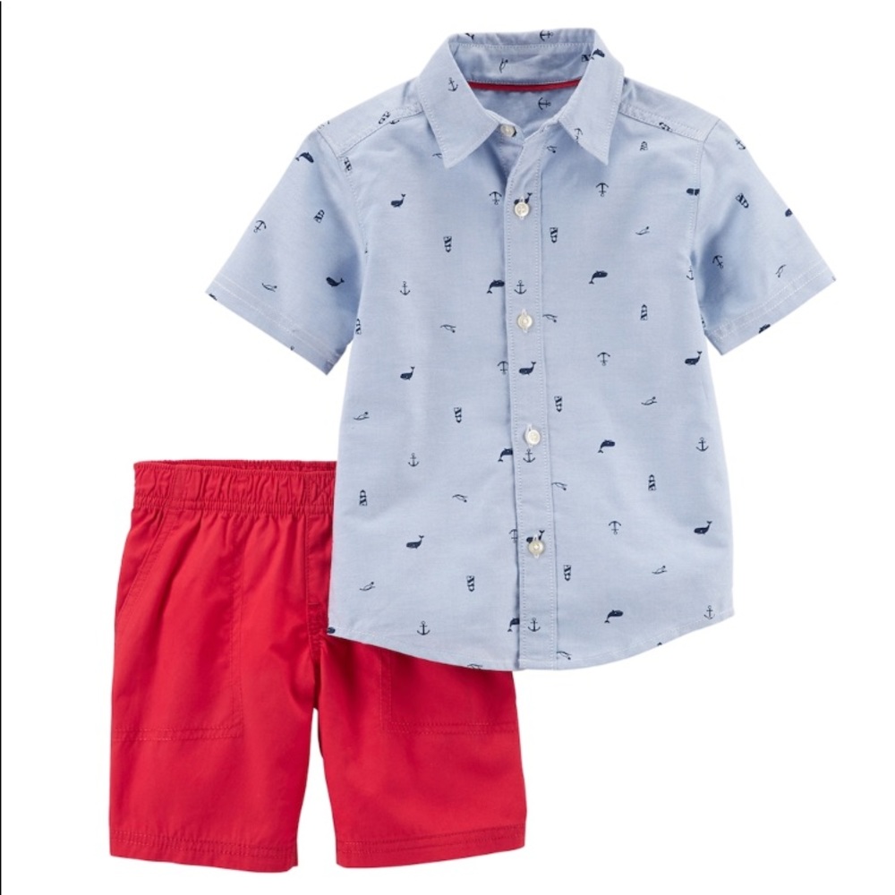 NWT Boys Matching Set